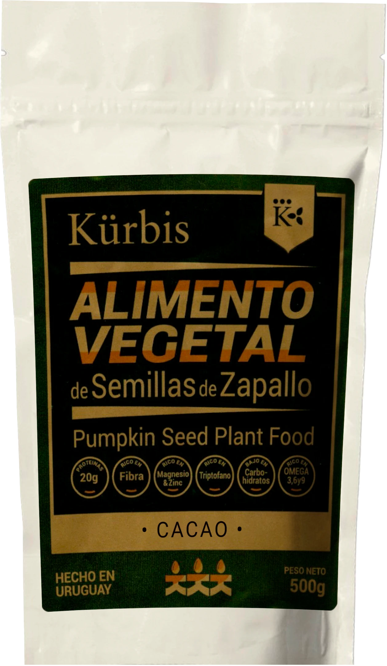 Alimento Kürbis sabor cacao