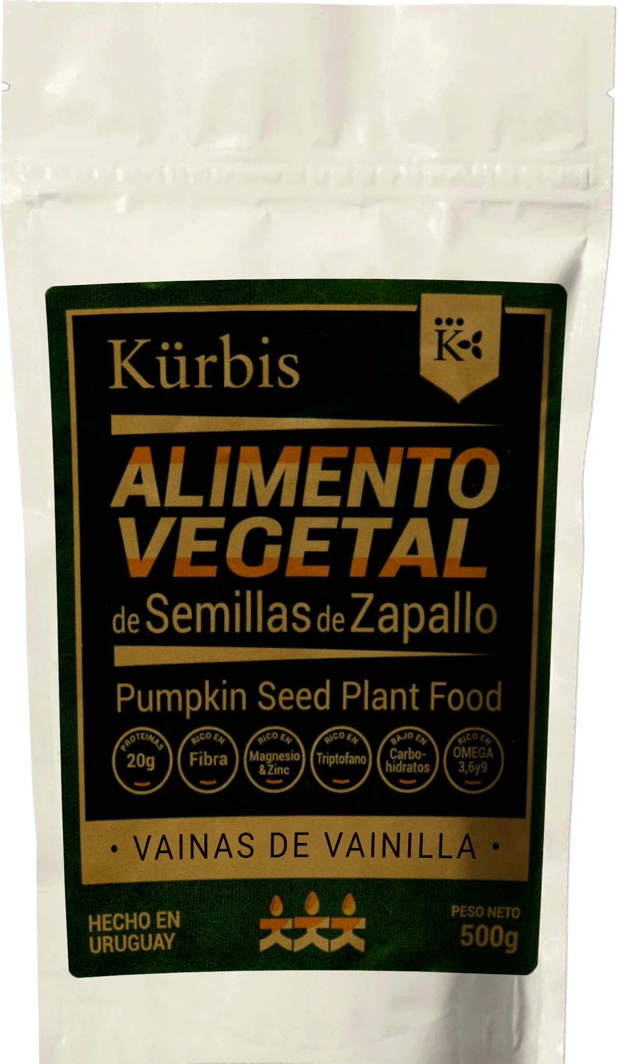 Alimento Kürbis sabor vainilla