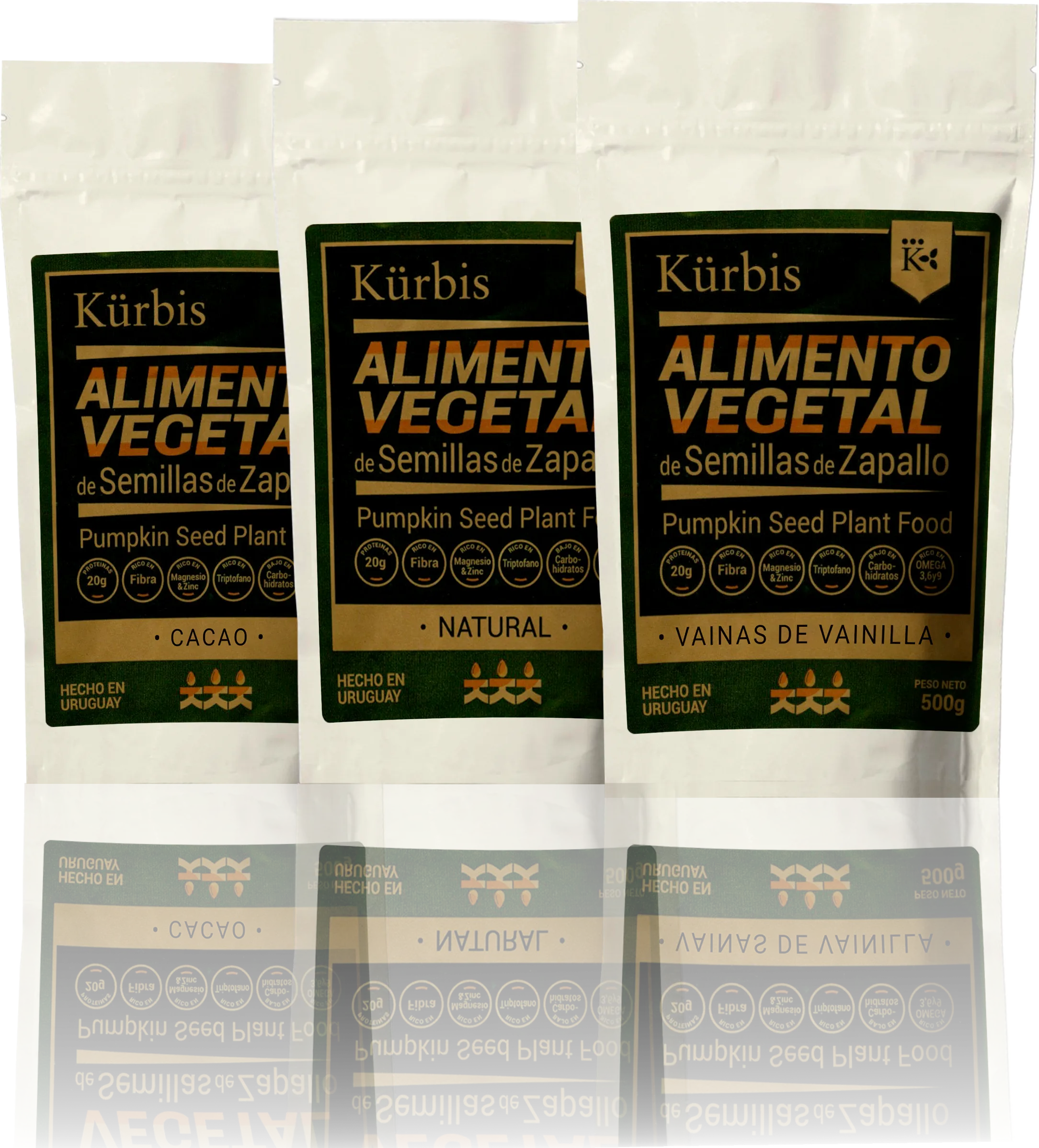 Pack de alimento vegetal Kürbis