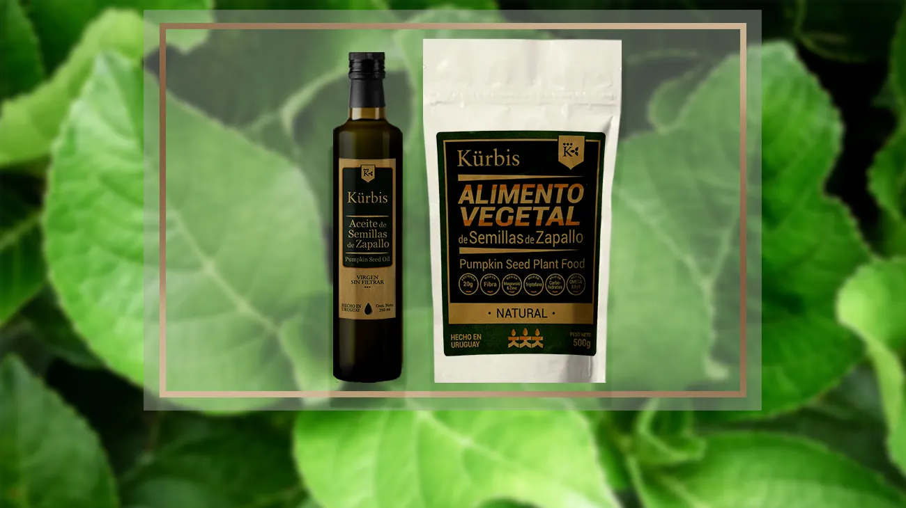 Productos Kürbis, alimento y aceite