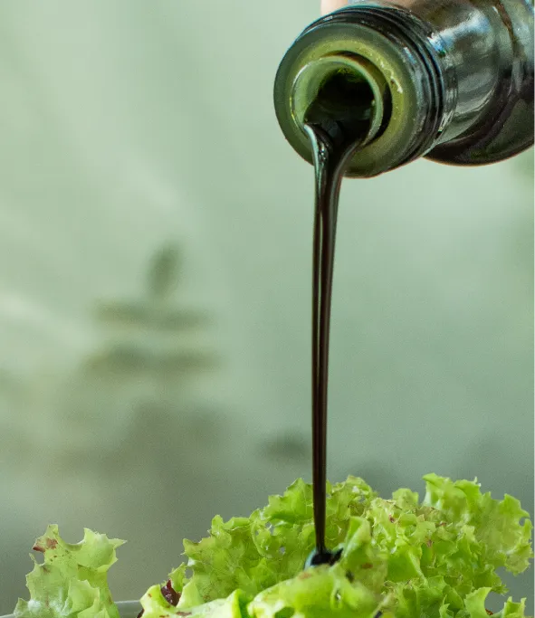 Ensalada con aceite Kürbis